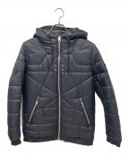 DIESELディーゼル）の古着「中綿ナイロンジャケット」｜ブラック