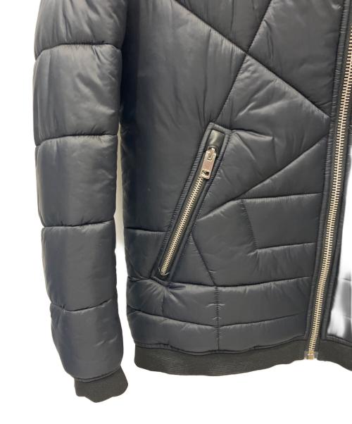 DIESEL（ディーゼル）DIESEL (ディーゼル) 中綿ナイロンジャケット ブラック サイズ:Sの古着・服飾アイテム