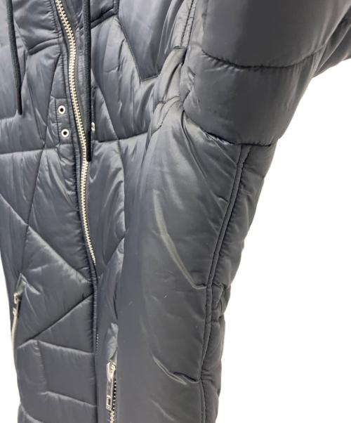 DIESEL（ディーゼル）DIESEL (ディーゼル) 中綿ナイロンジャケット ブラック サイズ:Sの古着・服飾アイテム