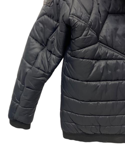 DIESEL（ディーゼル）DIESEL (ディーゼル) 中綿ナイロンジャケット ブラック サイズ:Sの古着・服飾アイテム