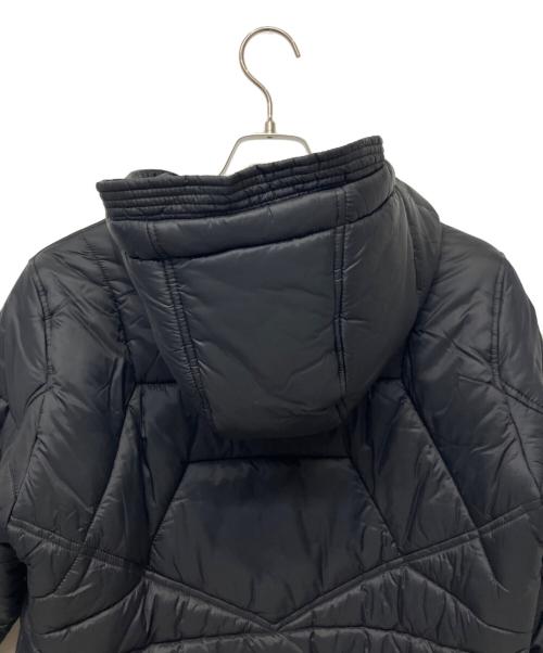 DIESEL（ディーゼル）DIESEL (ディーゼル) 中綿ナイロンジャケット ブラック サイズ:Sの古着・服飾アイテム