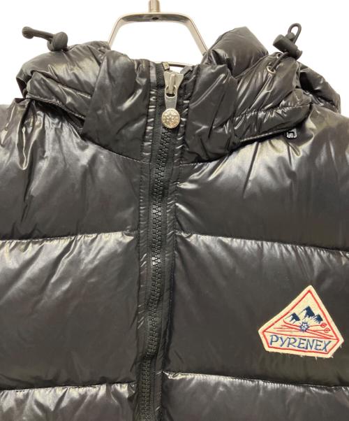 Pyrenex（ピレネックス）Pyrenex (ピレネックス) ダウンベスト ブラック サイズ:Mの古着・服飾アイテム
