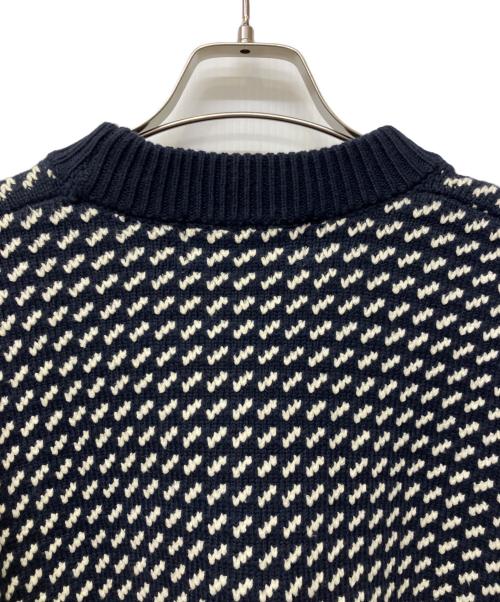 L.L.Bean（エルエルビーン）L.L.Bean (エルエルビーン) Wayne Sweater Bird's-Eye ネイビー サイズ:Lの古着・服飾アイテム