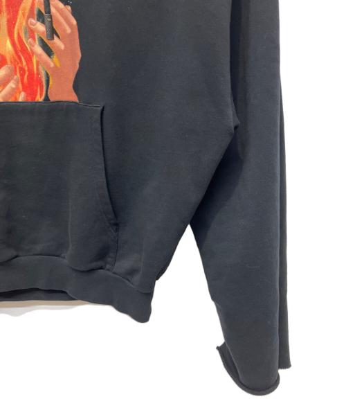 OFFWHITE（オフホワイト）OFFWHITE (オフホワイト) プルオーバーパーカー ブラック サイズ:Sの古着・服飾アイテム