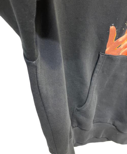 OFFWHITE（オフホワイト）OFFWHITE (オフホワイト) プルオーバーパーカー ブラック サイズ:Sの古着・服飾アイテム