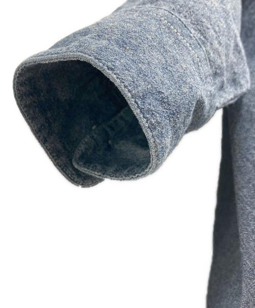 AiE（エーアイイー）AiE (エーアイイー) 長袖シャツ インディゴ サイズ:Mの古着・服飾アイテム