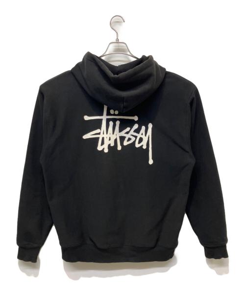 stussy（ステューシー）stussy (ステューシー) ジップパーカー ブラック サイズ:XLの古着・服飾アイテム