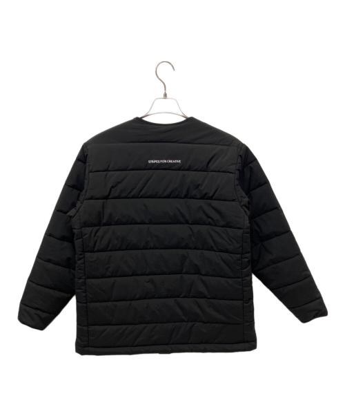 Stripes For Creative（ストライプ フォー クリエイティブ）Stripes For Creative (ストライプ フォー クリエイティブ) 中綿ジャケット ブラック サイズ:Lの古着・服飾アイテム
