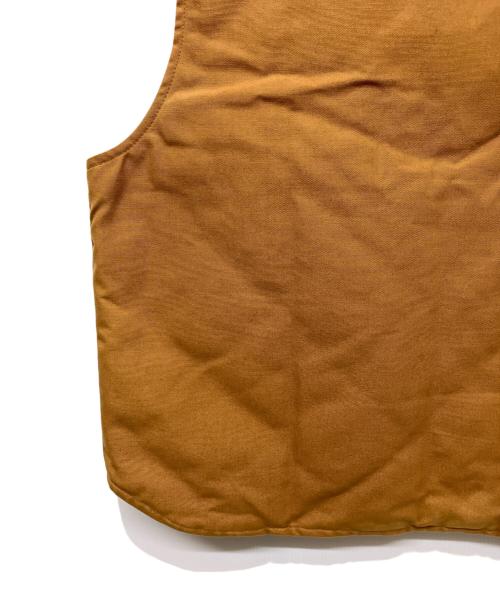 CarHartt（カーハート）CarHartt (カーハート) ダックベスト ブラウン サイズ:XLの古着・服飾アイテム
