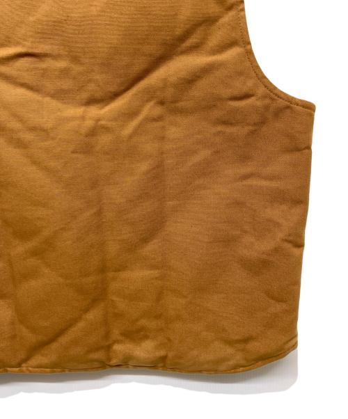 CarHartt（カーハート）CarHartt (カーハート) ダックベスト ブラウン サイズ:XLの古着・服飾アイテム