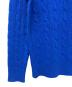 POLO RALPH LAUREN (ポロ・ラルフローレン) 厚手ニット ブルー サイズ:M：5000円