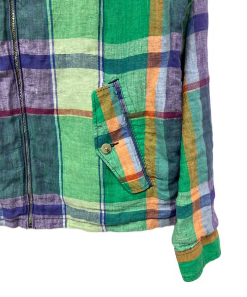 POLO RALPH LAUREN（ポロ・ラルフローレン）POLO RALPH LAUREN (ポロ・ラルフローレン) リネンジャケット グリーン サイズ:Mの古着・服飾アイテム