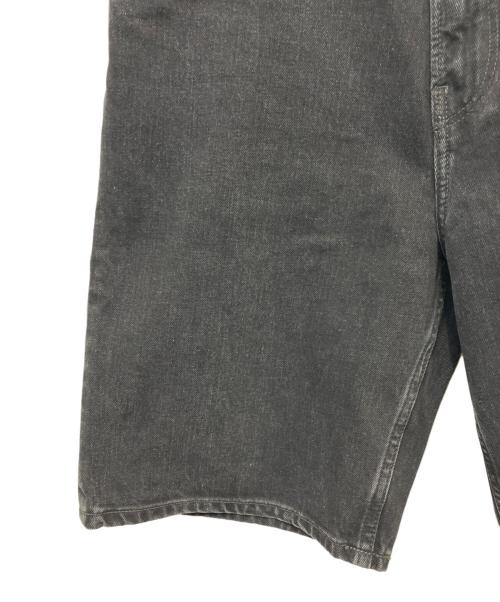 PALACE（パレス）PALACE (パレス) Calvin Klein (カルバンクライン) デニム バギー ショーツ ブラック サイズ:26の古着・服飾アイテム