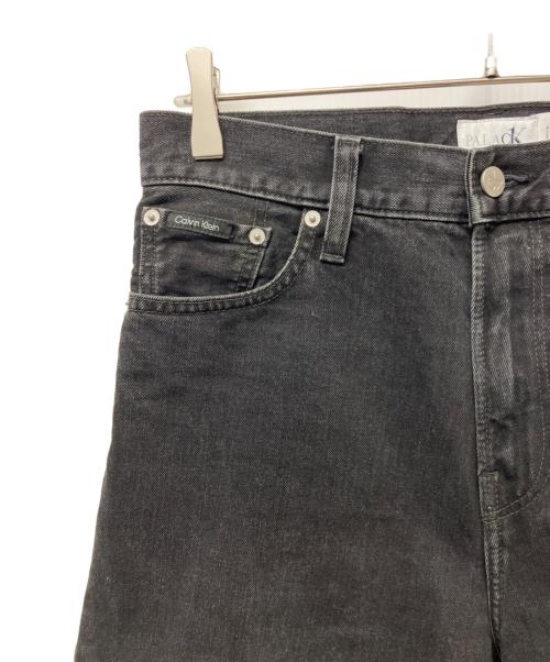 PALACE（パレス）PALACE (パレス) Calvin Klein (カルバンクライン) デニム バギー ショーツ ブラック サイズ:26の古着・服飾アイテム