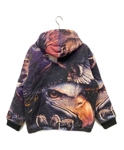 SUPREME（シュプリーム）Supreme (シュプリーム) Eagle Hooded Work Jacket ブラック サイズ:Lの古着・服飾アイテム