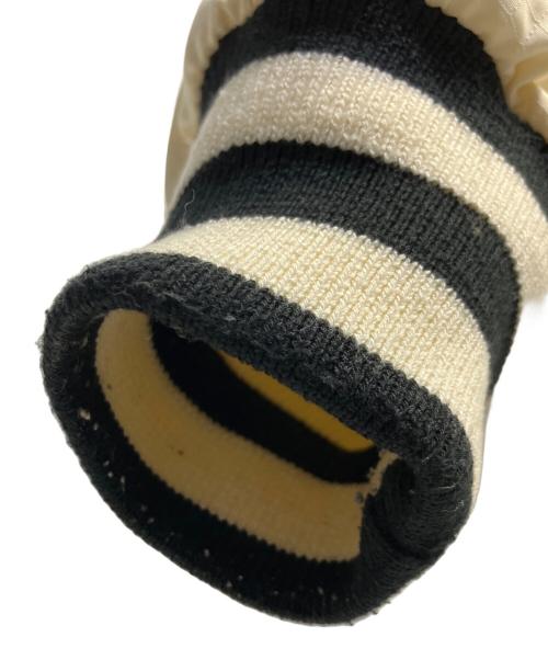 ALPHA（アルファ）ALPHA (アルファ) New Era (ニューエラ) ジップブルゾン ブラック×アイボリー サイズ:Lの古着・服飾アイテム