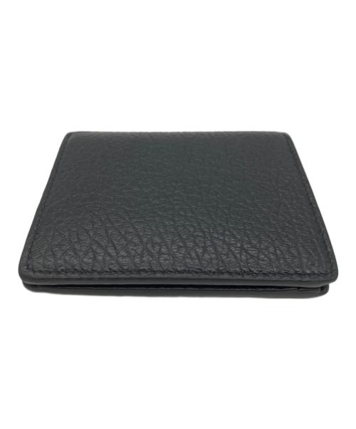 Maison Margiela（メゾンマルジェラ）Maison Margiela (メゾンマルジェラ) 4ステッチ 二つ折り ウォレット ブラックの古着・服飾アイテム