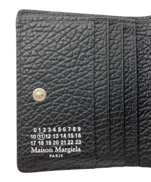 Maison Margiela（メゾンマルジェラ）Maison Margiela (メゾンマルジェラ) 4ステッチ 二つ折り ウォレット ブラックの古着・服飾アイテム