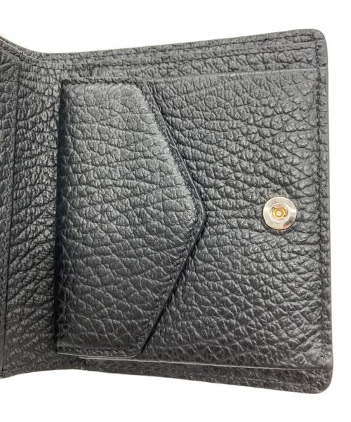Maison Margiela（メゾンマルジェラ）Maison Margiela (メゾンマルジェラ) 4ステッチ 二つ折り ウォレット ブラックの古着・服飾アイテム