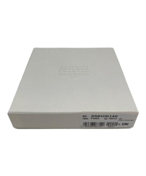 Maison Margiela（メゾンマルジェラ）Maison Margiela (メゾンマルジェラ) 4ステッチ 二つ折り ウォレット ブラックの古着・服飾アイテム