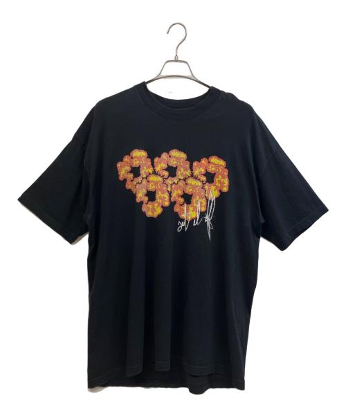 Denim Tears（デニムティアーズ）Denim Tears (デニムティアーズ) OFFSET Set It Off 半袖Tシャツ ブラック サイズ:XLの古着・服飾アイテム