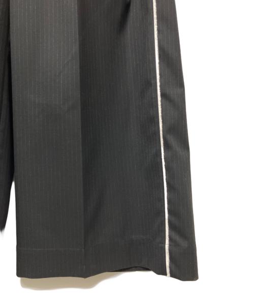 JOSE MOON（ジョゼムーン）JOSE MOON (ジョゼムーン) サイドラインワイドパンツ ブラック サイズ:M 未使用品の古着・服飾アイテム