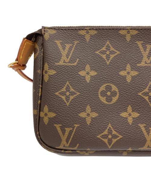 LOUIS VUITTON（ルイ ヴィトン）LOUIS VUITTON (ルイ ヴィトン) ポシェット ブラウンの古着・服飾アイテム