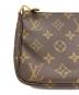 中古・古着 LOUIS VUITTON (ルイ ヴィトン) ポシェット ブラウン：58000円
