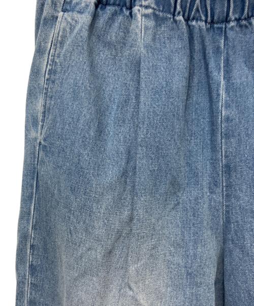 KAGURE（カグレ）kagure (カグレ) フェードワイドデニムパンツ ブルー サイズ:Freeの古着・服飾アイテム