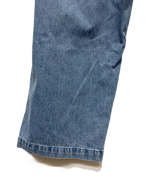 KAGURE（カグレ）kagure (カグレ) フェードワイドデニムパンツ ブルー サイズ:Freeの古着・服飾アイテム