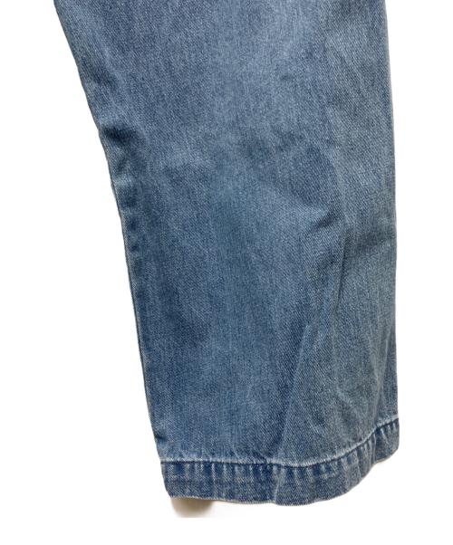 KAGURE（カグレ）kagure (カグレ) フェードワイドデニムパンツ ブルー サイズ:Freeの古着・服飾アイテム