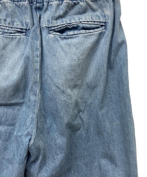 KAGURE（カグレ）kagure (カグレ) フェードワイドデニムパンツ ブルー サイズ:Freeの古着・服飾アイテム