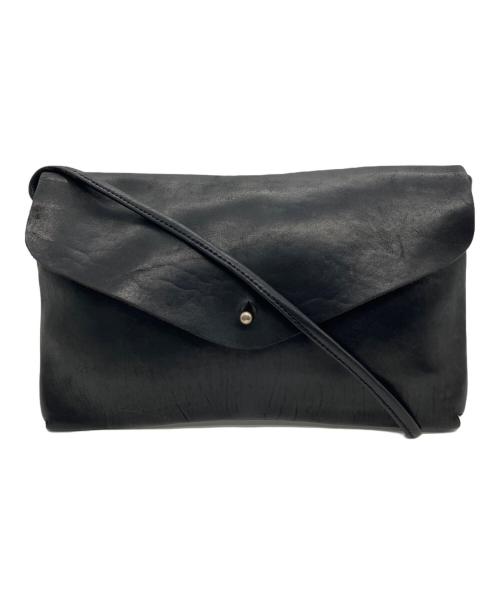 GUIDI（グイディ）GUIDI (グイディ) ショルダーバッグ ブラックの古着・服飾アイテム