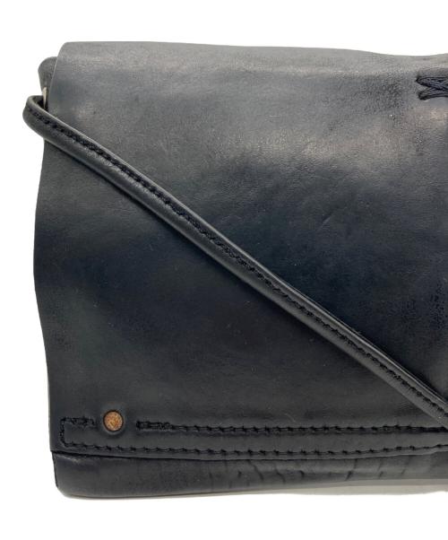 GUIDI（グイディ）GUIDI (グイディ) ショルダーバッグ ブラックの古着・服飾アイテム