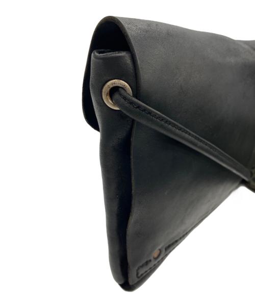 GUIDI（グイディ）GUIDI (グイディ) ショルダーバッグ ブラックの古着・服飾アイテム