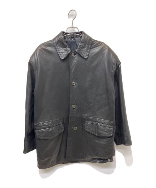 OHFESTA（オーフェスタ）OHFESTA (オーフェスタ) レザーコート ブラック サイズ:Mの古着・服飾アイテム