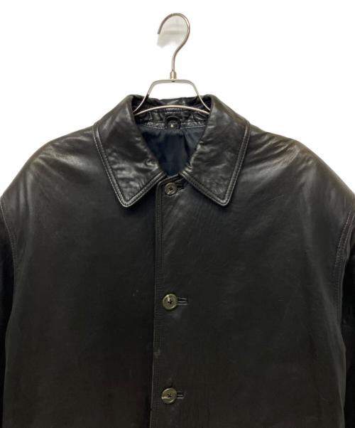 OHFESTA（オーフェスタ）OHFESTA (オーフェスタ) レザーコート ブラック サイズ:Mの古着・服飾アイテム