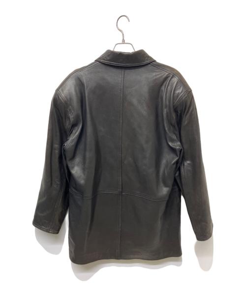 OHFESTA（オーフェスタ）OHFESTA (オーフェスタ) レザーコート ブラック サイズ:Mの古着・服飾アイテム