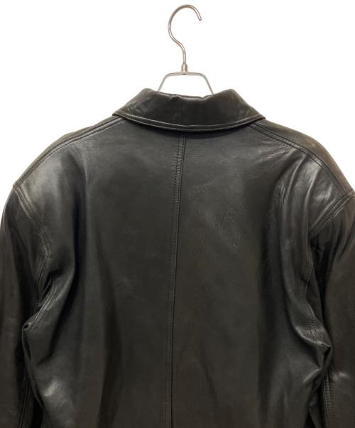 OHFESTA（オーフェスタ）OHFESTA (オーフェスタ) レザーコート ブラック サイズ:Mの古着・服飾アイテム