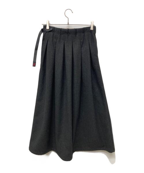 GRAMICCI（グラミチ）GRAMICCI (グラミチ) ウールスカート ブラック サイズ:Mの古着・服飾アイテム