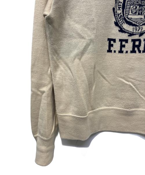 45R（フォーティファイブ・アール）45R (フォーティファイブ・アール) 厚手ニット ベージュ サイズ:4の古着・服飾アイテム