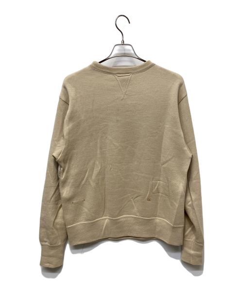 45R（フォーティファイブ・アール）45R (フォーティファイブ・アール) 厚手ニット ベージュ サイズ:4の古着・服飾アイテム