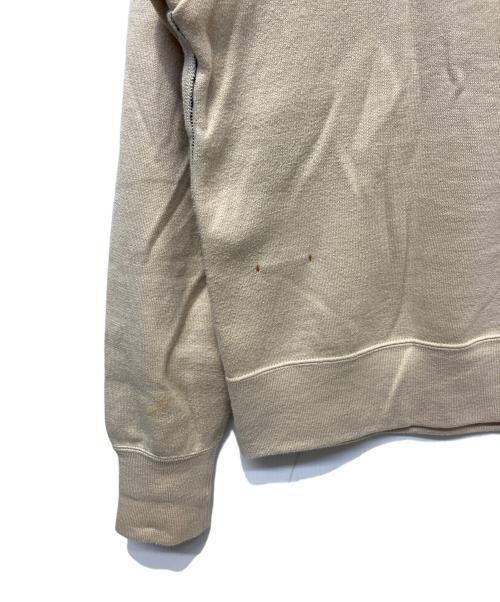 45R（フォーティファイブ・アール）45R (フォーティファイブ・アール) 厚手ニット ベージュ サイズ:4の古着・服飾アイテム