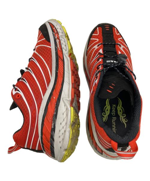 HOKA（ホカ）HOKA (ホカ) スニーカー レッド サイズ: 26cmの古着・服飾アイテム