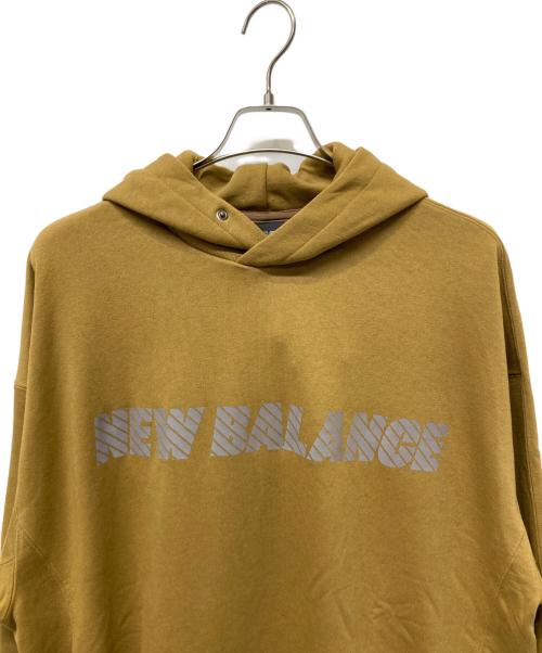 NEW BALANCE（ニューバランス）NEW BALANCE (ニューバランス) プルオーバーパーカー ブラウン サイズ:L 未使用品の古着・服飾アイテム