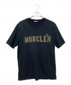 MONCLERモンクレール）の古着「半袖Tシャツ」｜ブラック
