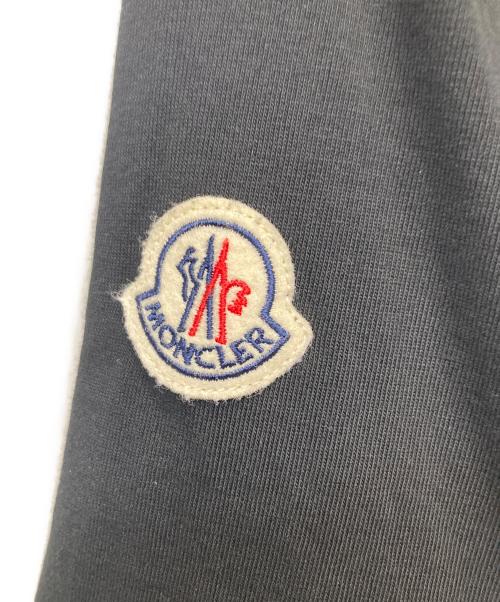 MONCLER（モンクレール）MONCLER (モンクレール) 半袖Tシャツ ブラック サイズ:Ｌの古着・服飾アイテム