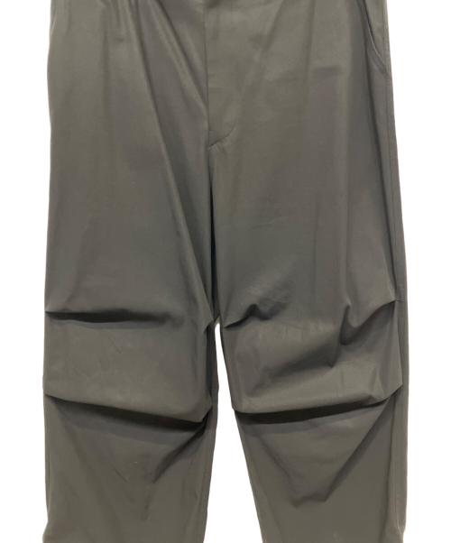 Graphpaper（グラフペーパー）Graphpaper (グラフペーパー) ハイツイストギャバジンミリタリーパンツ ブラック サイズ:Mの古着・服飾アイテム