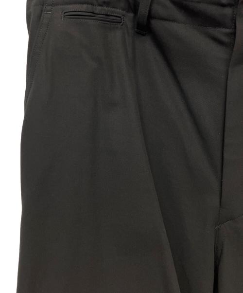 Graphpaper（グラフペーパー）Graphpaper (グラフペーパー) ハイツイストギャバジンミリタリーパンツ ブラック サイズ:Mの古着・服飾アイテム