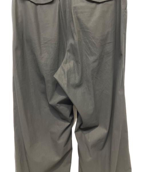 Graphpaper（グラフペーパー）Graphpaper (グラフペーパー) ハイツイストギャバジンミリタリーパンツ ブラック サイズ:Mの古着・服飾アイテム